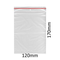 Sáčky ZIP LDPE 120x170mm 100ks/10bal/8box